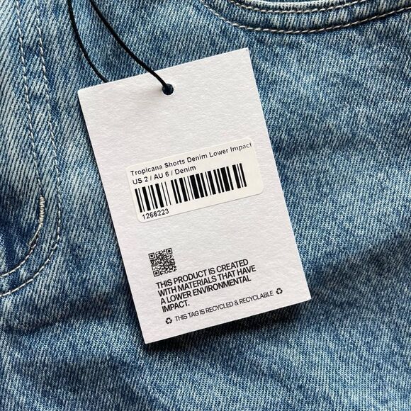 PRINCESS POLLY HIGH WAIST DENIM SHORTS - Picture 4 of 6